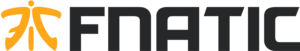 Logo FNATIC z czarnym tekstem