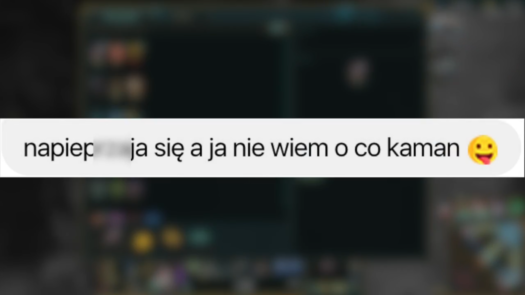 Przykładowa reakcja na film o League of Legends