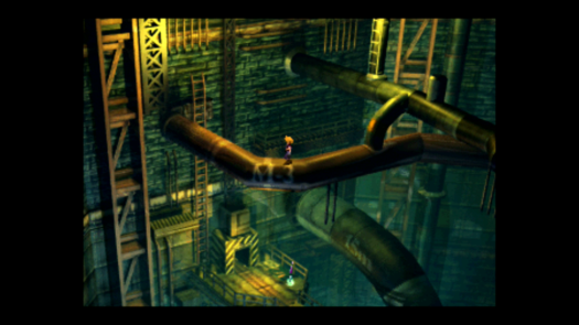 Przykładowa lokacja w Final Fantasy VII