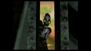 Scena z intro do gry Oddworld: Abe's Oddysee
