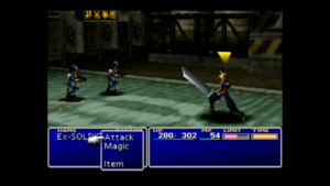 Tryb walki w Final Fantasy VII