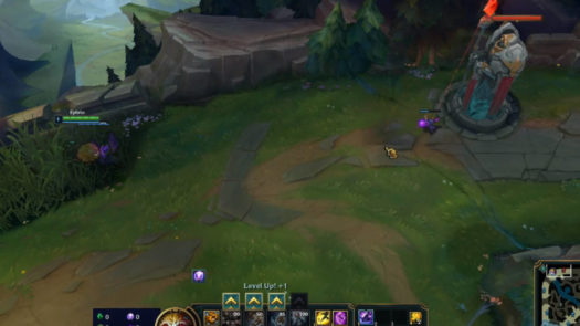 Portal Zz'Rot wspomagający niszczenie wież w grze League of Legends