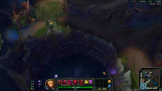 Samodzielne zabezpieczenie obszaru wokół Barona w grze League of Legends